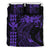 Hawaii Map Kanaka Polynesian Hula Girl Bedding Set - Purple Purple - Polynesian Pride