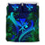 Hawaii Shark Polynesian Tropical Bedding Set - Blue Blue - Polynesian Pride