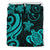 Chuuk Micronesian Bedding Set - Turquoise Tentacle Turtle - Polynesian Pride