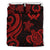 Pohnpei Micronesian Bedding Set - Red Tentacle Turtle - Polynesian Pride