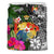 Tonga Bedding Set - Turtle Plumeria Banana Leaf - Polynesian Pride