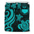 Northern Mariana Bedding Set - Tentacle Turtle Turquoise - Polynesian Pride