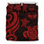 Marshall Islands Bedding Set - Tentacle Turtle Red - Polynesian Pride