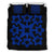 Hawaiian Bedding Set Royal Pattern - Black And Blue - A1 Style Blue - Polynesian Pride