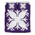 Hawaiian Bedding Set Royal Pattern - Purple - A2 Style Purple - Polynesian Pride