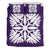 Hawaiian Bedding Set Royal Pattern - Purple - A3 Style Purple - Polynesian Pride