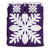 Hawaiian Royal Pattern Bedding Set - Purple - D1 Style Purple - Polynesian Pride