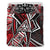 Fiji Bedding Set - Tribal Flower Special Pattern Red Color - Polynesian Pride