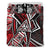 New Caledonia Bedding Set - Tribal Flower Special Pattern Red Color - Polynesian Pride