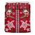 Hawaii Turtle Santa Claus Pattern Christmas Bedding Set - San Style - AH - Polynesian Pride