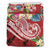 Tonga Polynesian Bedding Set - Summer Plumeria (Red) - Polynesian Pride