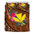 Hawaii Kanaka Maoli Personalised Bedding Set - Polynesian Hook And Hibiscus - Polynesian Pride