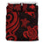 Papua New Guinea Bedding Set - Red Tentacle Turtle - Polynesian Pride