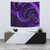 New Zealand Maori Mangopare Tapestry Polynesian - Purple Wall Tapestry Small 60" x 51" Purple - Polynesian Pride