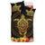 Fiji Duvet Cover Set - Hibiscus Golden Turtle - Polynesian Pride