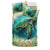 Hawaii Duvet Cover Set - Sea Turtle & Seahorses Snails - Polynesian Pride