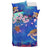 Hawaiian Turtle And Plumeria Pattern Polynesian Bedding Set - Polynesian Pride