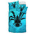 Niue Duvet Cover Set - Coconut Crab Turquoise A0 - Polynesian Pride