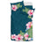 Hawaiian Hibiscus Turtle Seaweed Dance Bedding Set - Polynesian Pride