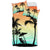 Hawaiian Palm Tree On The Beach Bedding Set - Polynesian Pride