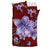 Hawaiian Plumeria Violet Polynesian Red Bedding Set - Polynesian Pride