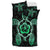 Hawaiian Turtle Hibiscus Green Bedding Set - Polynesian Pride