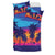 Hawaiian Palm Forest Sunset Polynesian Bedding Set - Polynesian Pride