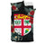 Fiji Duvet Cover Set - Fiji Coat Of Arms Hibiscus - Polynesian Pride