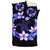 Hawaiian Plumeria HibiscusTurtle Polynesian Bedding Set Purple - Polynesian Pride