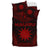 Nauru Polynesian Chief Duvet Cover Set - Red Version - Polynesian Pride