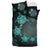 Hawaiian Turtle Plumeria Hibiscus Polynesian Deep Sea Bedding Set V.2 - Polynesian Pride