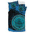 Palau Duvet Cover Set - Palau Coat Of Arms Blue - Polynesian Pride