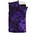 Hawaiian Hibiscus Whale Turtle Dance Polynesian Bedding Set - Purple - Polynesian Pride