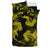 Hawaiian Hammerhead Shark Hibiscus Yellow Polynesian Bedding Set - Polynesian Pride