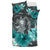 Kanaka Maoli (Hawaii) Bedding Set - Hibiscus Turtle Tribal Turquoise - Polynesian Pride