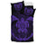 Hawaiian Fish Hook Turtle Heart Polynesian Bedding Set Purple - Polynesian Pride