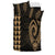 Hawaiian Kakau Fish Hook Polynesian Bedding Set - Gold - Polynesian Pride