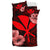 Polynesian Hawaii Duvet Cover Set - Hibiscus Red - Polynesian Pride