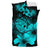 Hawaiian Polynesian Bedding Set - Turquoise - Polynesian Pride