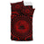 American Samoa Polynesian Bedding Set - Red Seal - Polynesian Pride