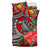 Kanaka Maoli (Hawaiian) Bedding Set - Polynesian Turtle Hibiscus Red - Polynesian Pride