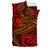 Samoa Bedding Set - Red Shark Polynesian Tattoo - Polynesian Pride