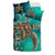 Hawaii Sea Turtle Water Color Travel Sea Bedding Set - AH - Green - Polynesian Pride