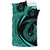 Hawaii Fish Hook Polynesian Bedding Set - Circle Style Turquoise - Polynesian Pride