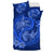 Hawaii Yin Yang Turtle Shark Hibiscus Plumeria Bedding Set - Blue - Polynesian Pride