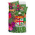 Fiji Bedding Set - Hibiscus Polynesian Pattern Green Version - Polynesian Pride