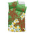 Hawaii Turtle Plumeria Bedding Set - Green Style - Polynesian Pride