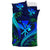 Hawaii Shark Polynesian Tropical Bedding Set - Blue - Polynesian Pride