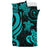 Chuuk Micronesian Bedding Set - Turquoise Tentacle Turtle - Polynesian Pride