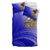 American Samoa Polynesian Bedding Set - Bald Eagle (Blue) - Polynesian Pride